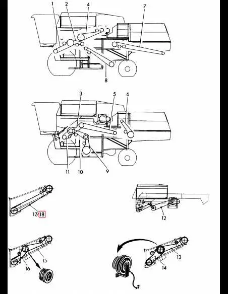 john deere 310sl belt diagram