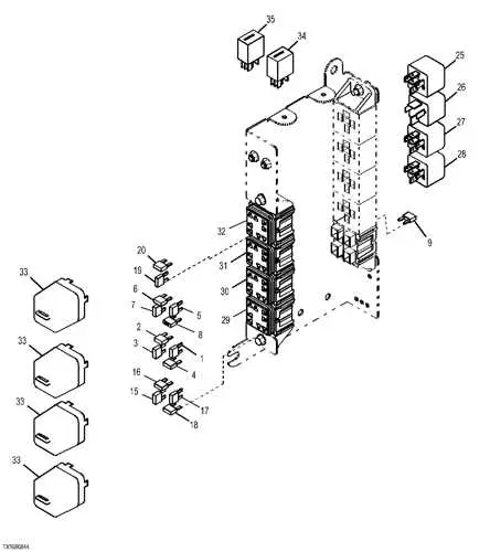 john deere 317g fuse panel diagram