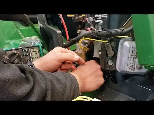 john deere 318 charging system diagram