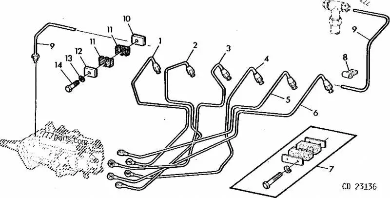 john deere 318 fuel system diagram