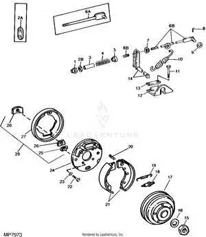 john deere 318 steering parts diagram