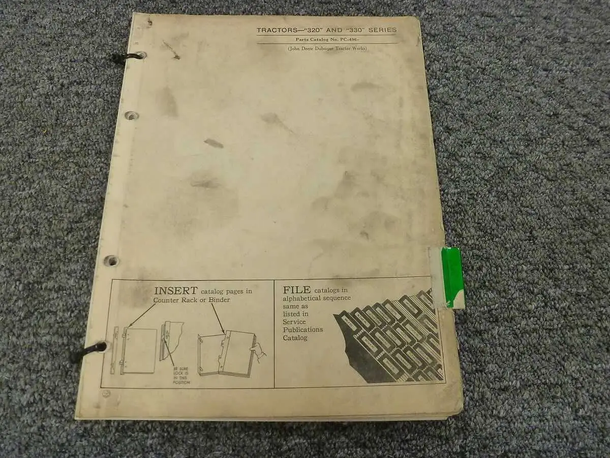 john deere 320 parts diagram