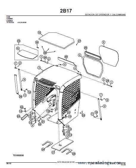john deere 320 parts diagram