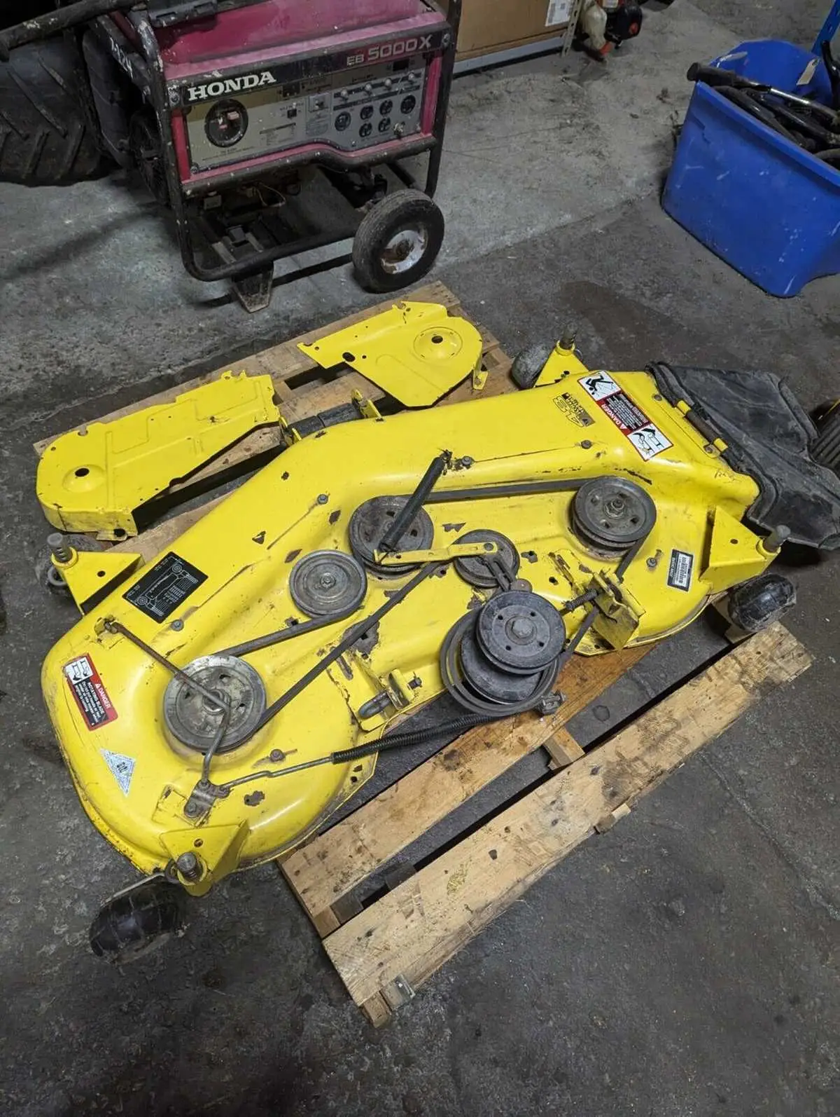 john deere 325 48 mower deck parts diagram