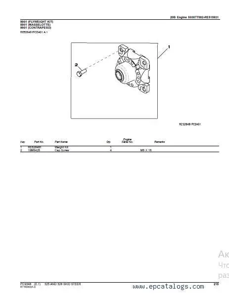 john deere 328 skid steer parts diagram