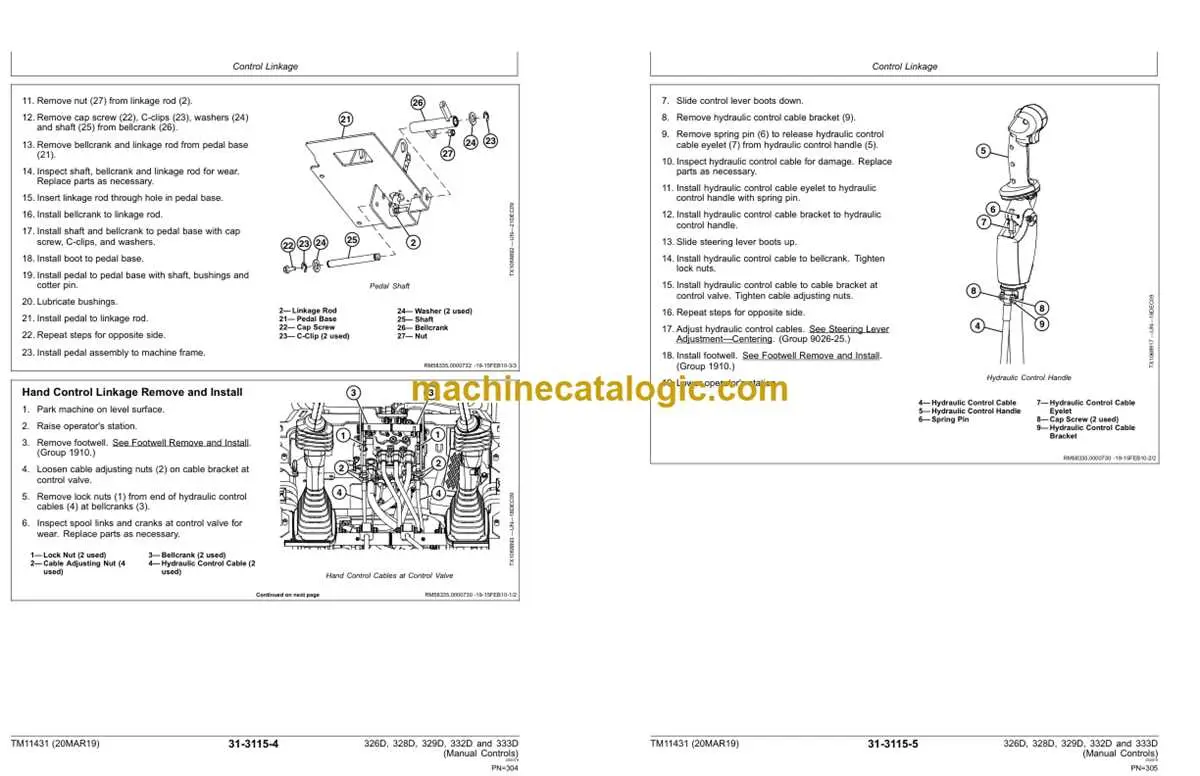 john deere 329d parts diagram