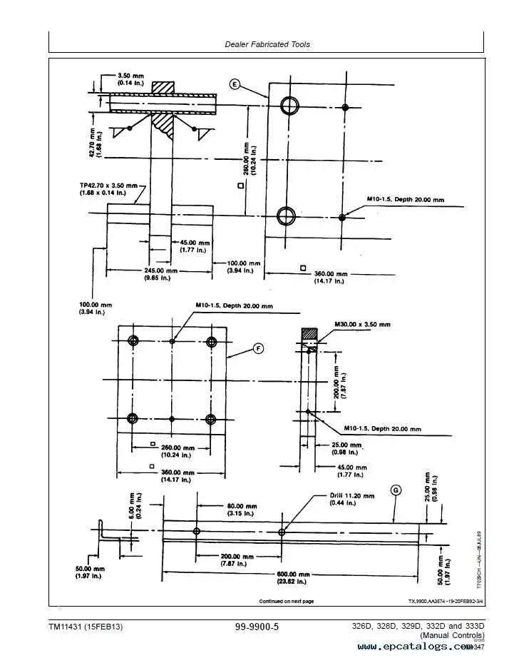 john deere 332 skid steer parts diagram