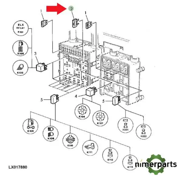 john deere 333e fuse box diagram