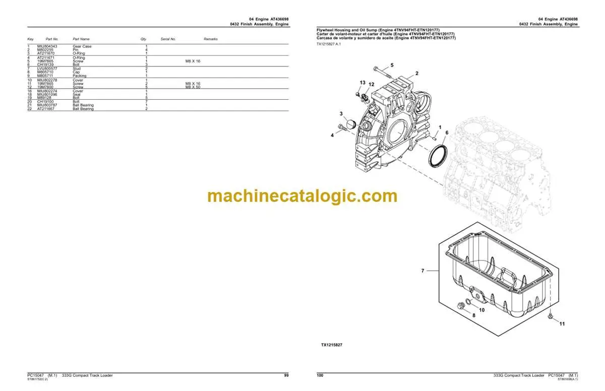 john deere 333g parts diagram