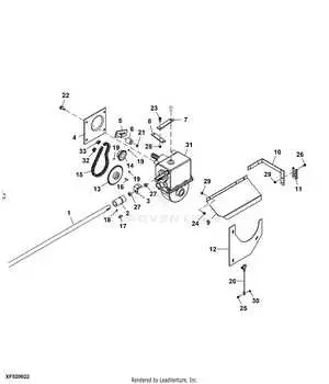 john deere 34 manure spreader parts diagram