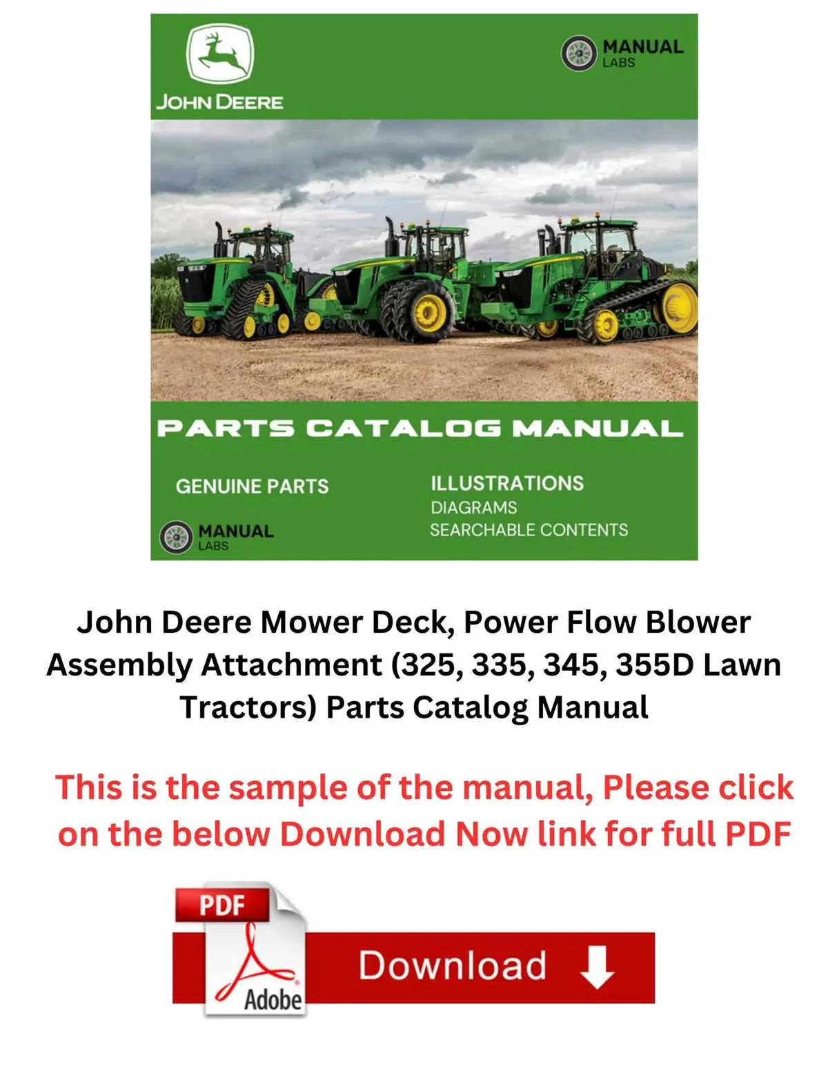 john deere 345 54 mower deck parts diagram