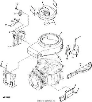 john deere 345 hood diagram