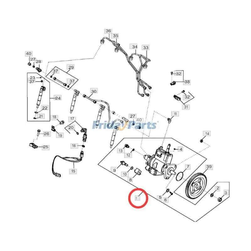 john deere 350 dozer injection pump diagram