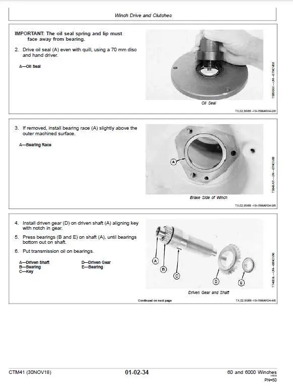 john deere 3500 lb winch parts diagram