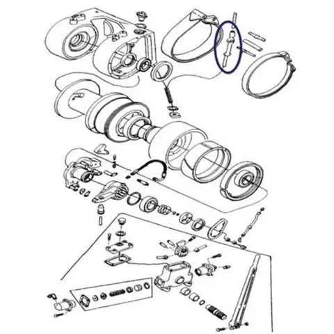 john deere 3500 lb winch parts diagram