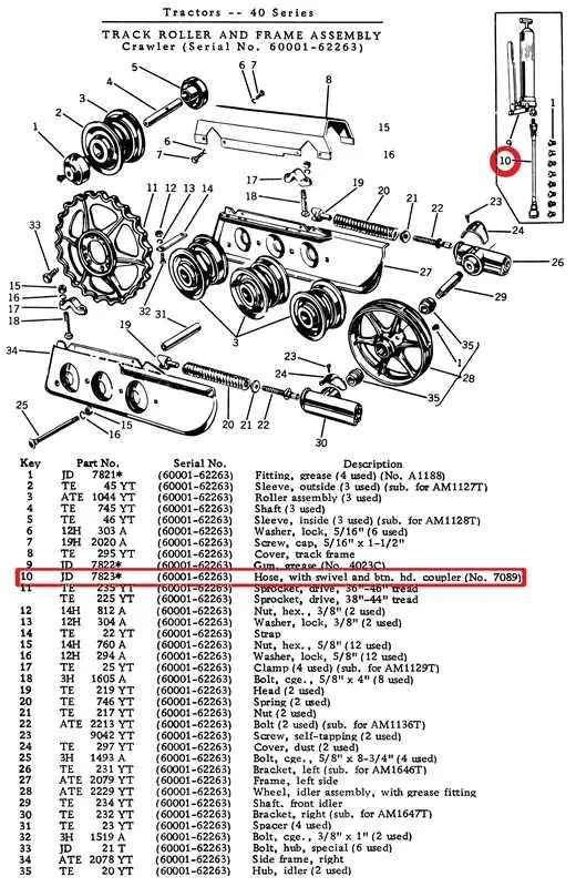john deere 350c parts diagram john deere 350c parts diagram