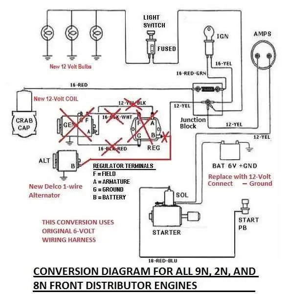 john deere 40 12 volt wiring diagram