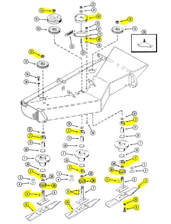john deere 400 60 inch mower deck parts diagram john deere 400 60 inch mower deck parts diagram