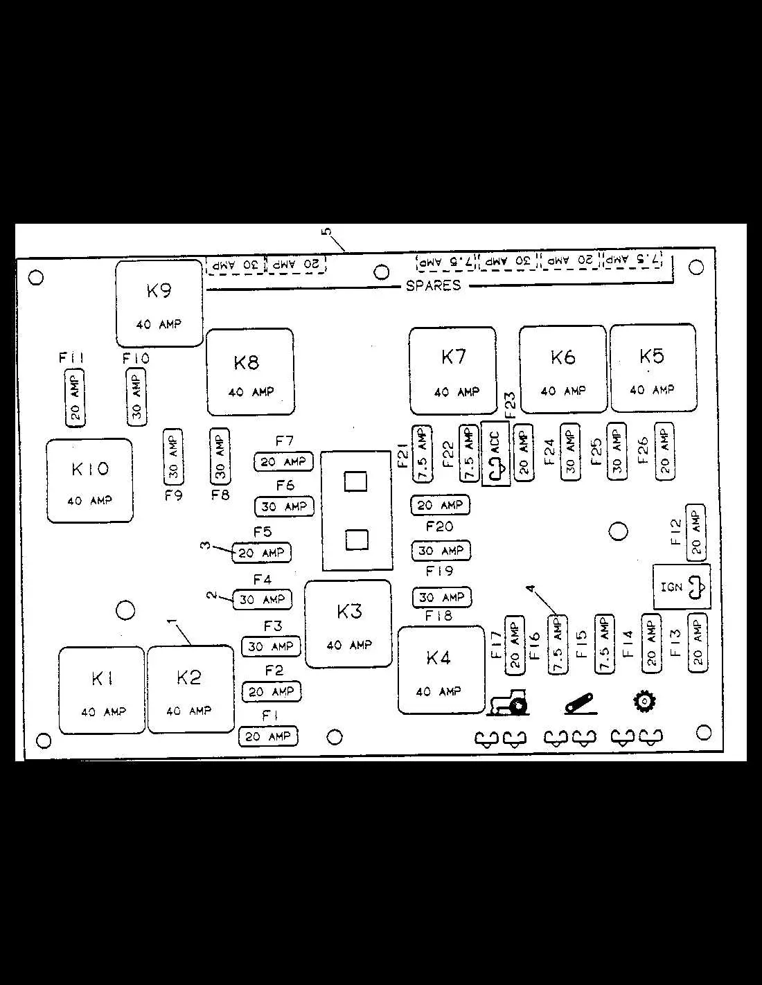 john deere 4055 fuse panel diagram