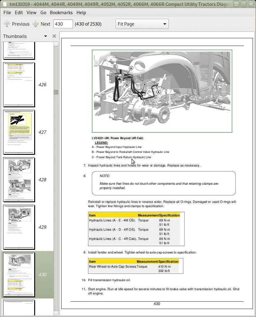 john deere 4066r wiring diagram