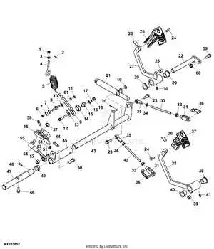 john deere 4105 front wheel diagram