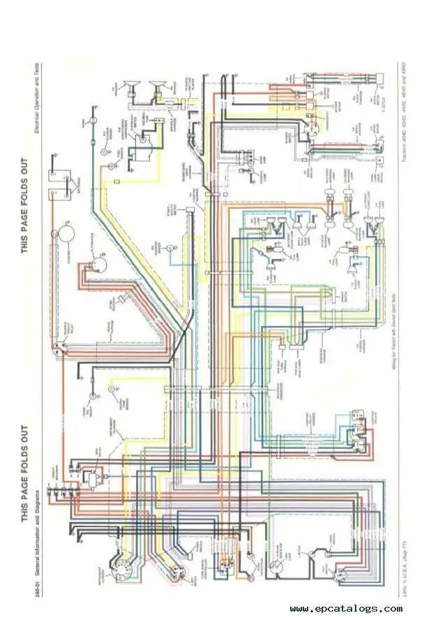 john deere 4110 wiring diagram