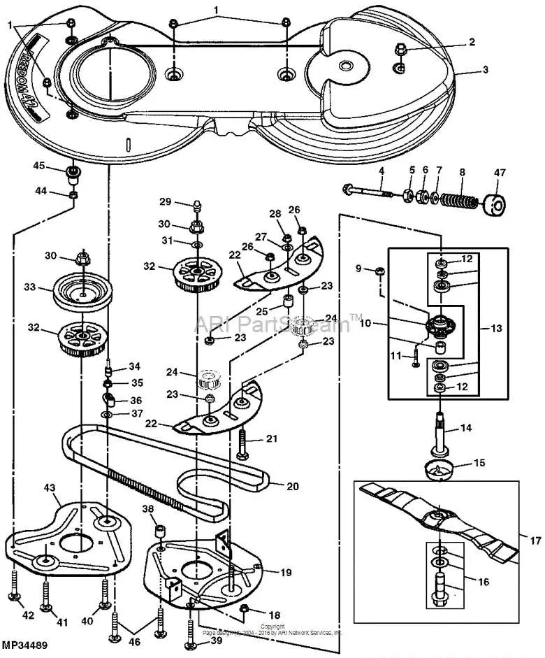 john deere 425 mower deck parts diagram john deere 425 mower deck parts diagram
