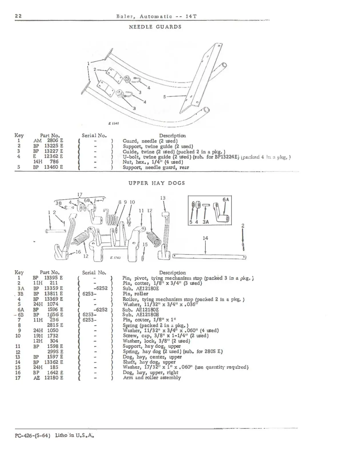 john deere 435 baler parts diagram