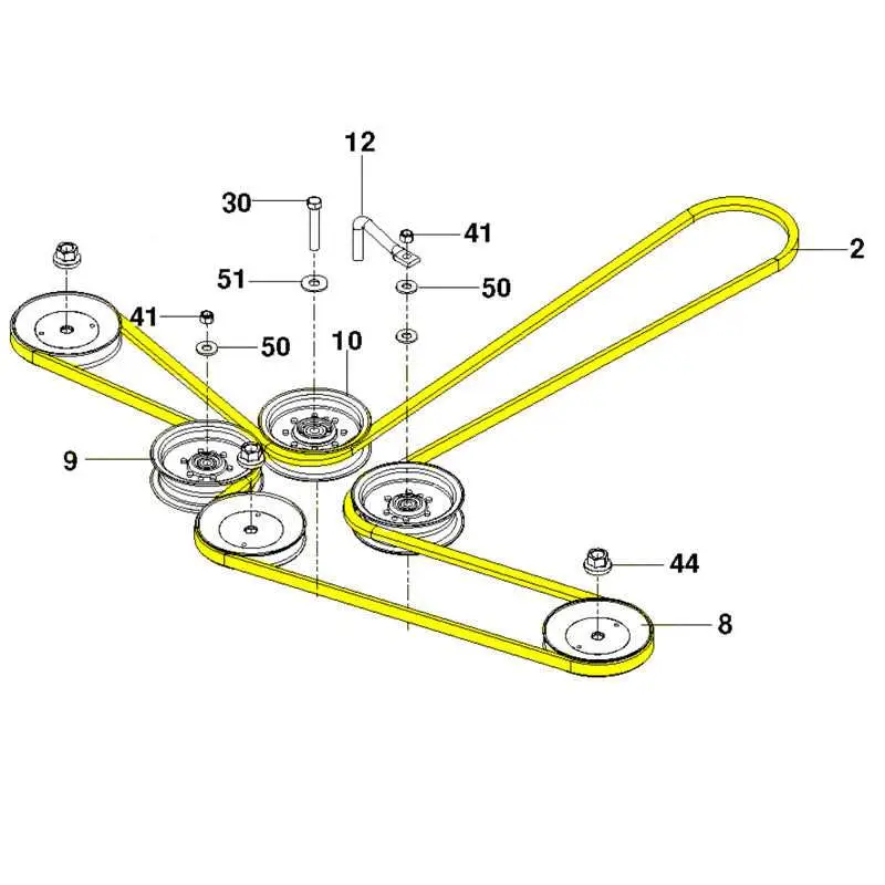 john deere 44 inch mower deck diagram for belt john deere 44 inch mower deck diagram for belt