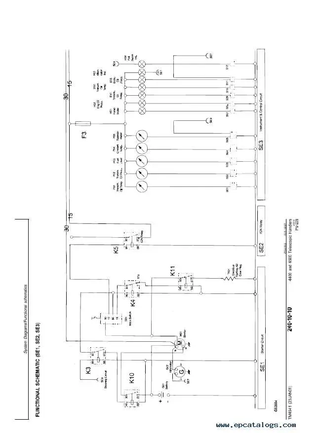 john deere 4400 compact tractor wiring diagram