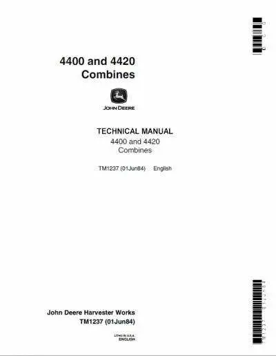john deere 4400 exploded lights diagram