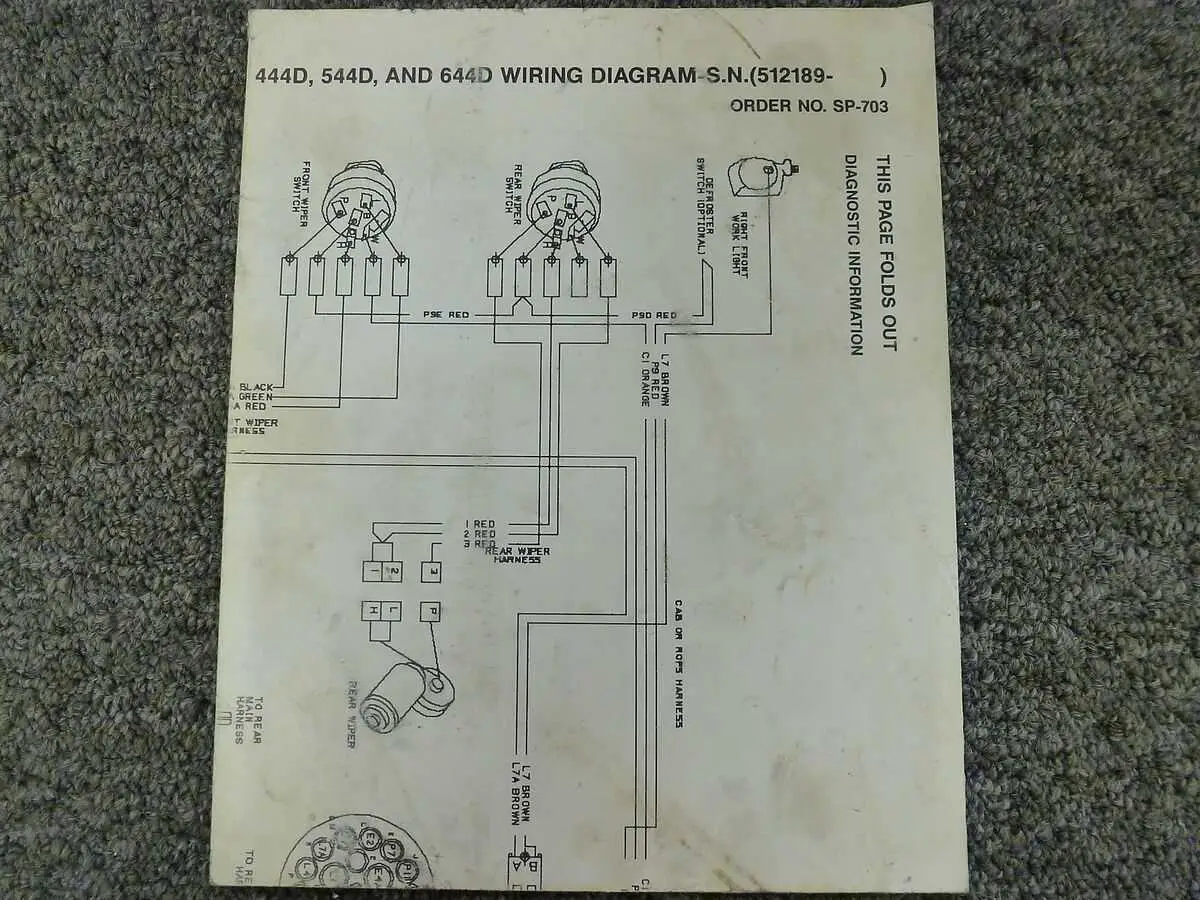 john deere 444g wiring diagram