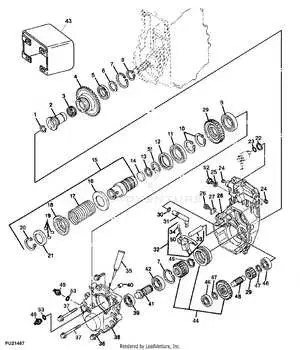 john deere 445 engine parts diagram