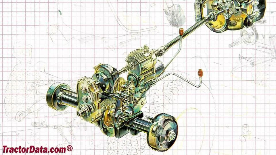 john deere 445 transaxle diagram