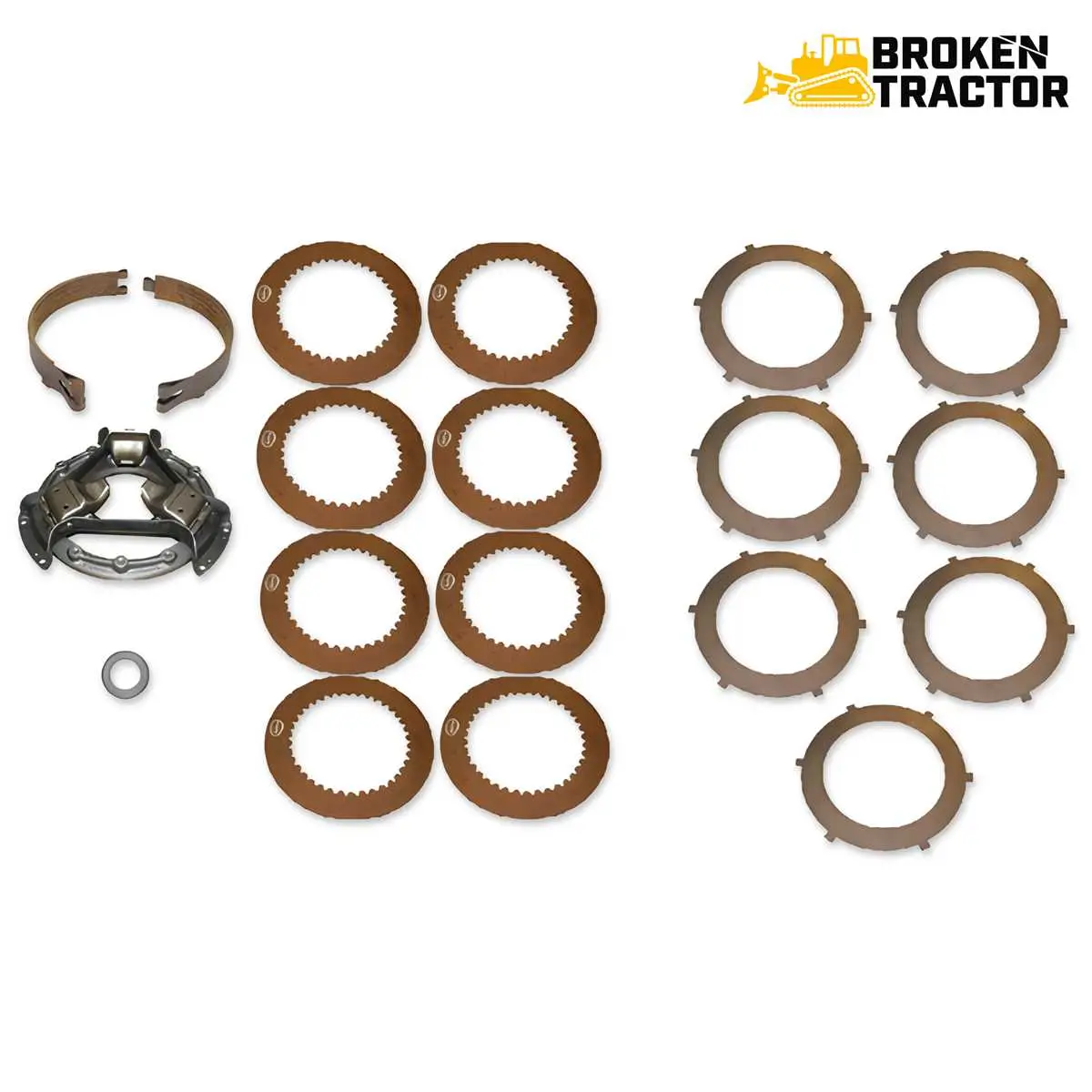 john deere 450 dozer steering clutches diagram