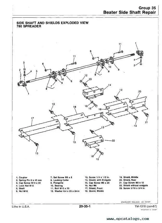 john deere 450 grain drill parts diagram