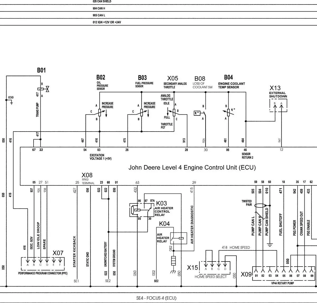 john deere 455 diesel wiring diagram