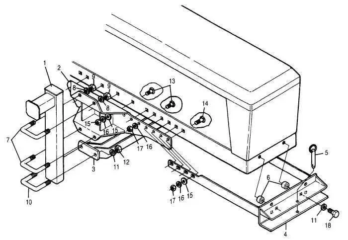 john deere 4640 parts diagram