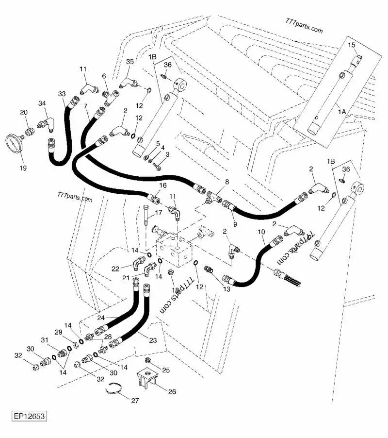 john deere 467 round baler parts diagram