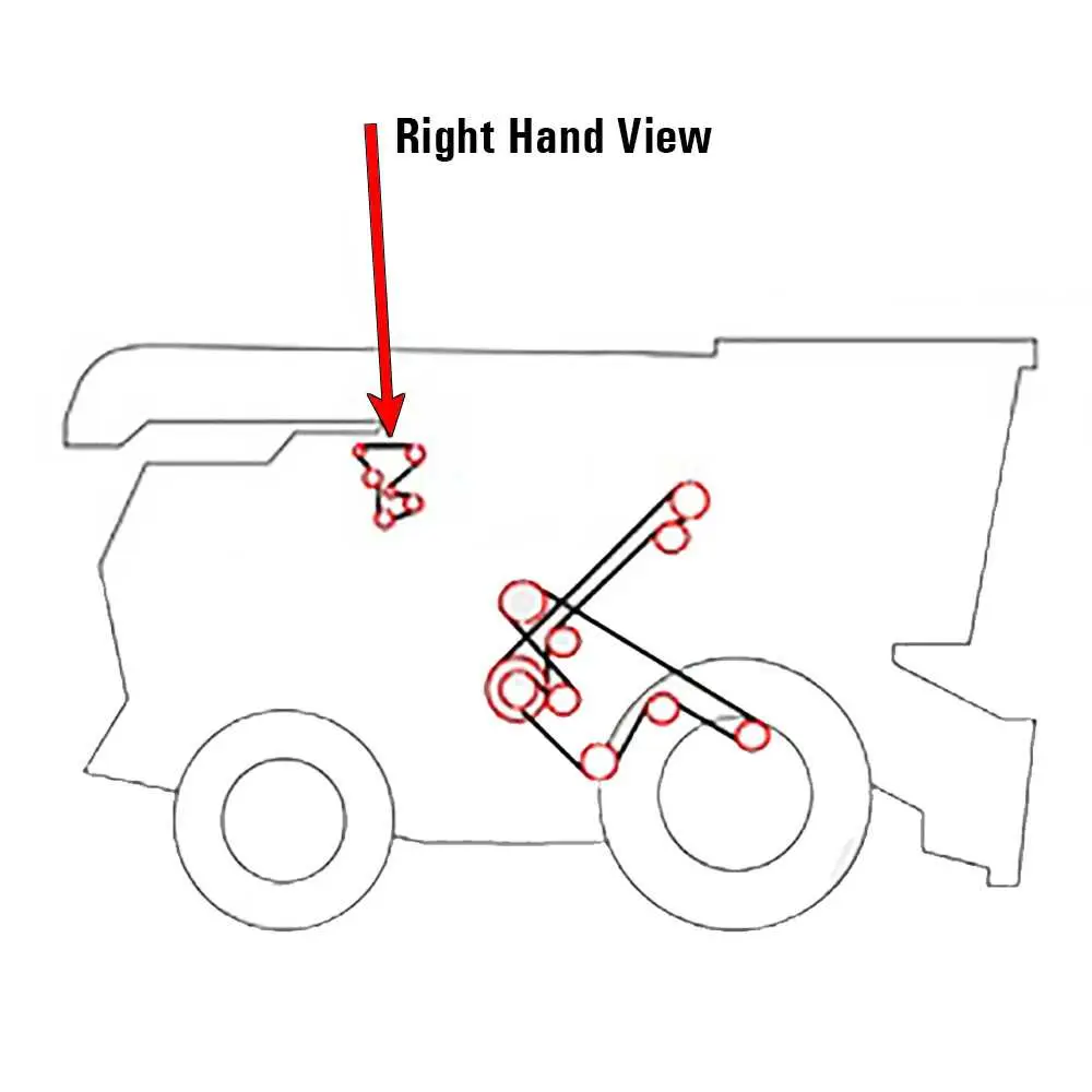 john deere 4720 fan belt diagram