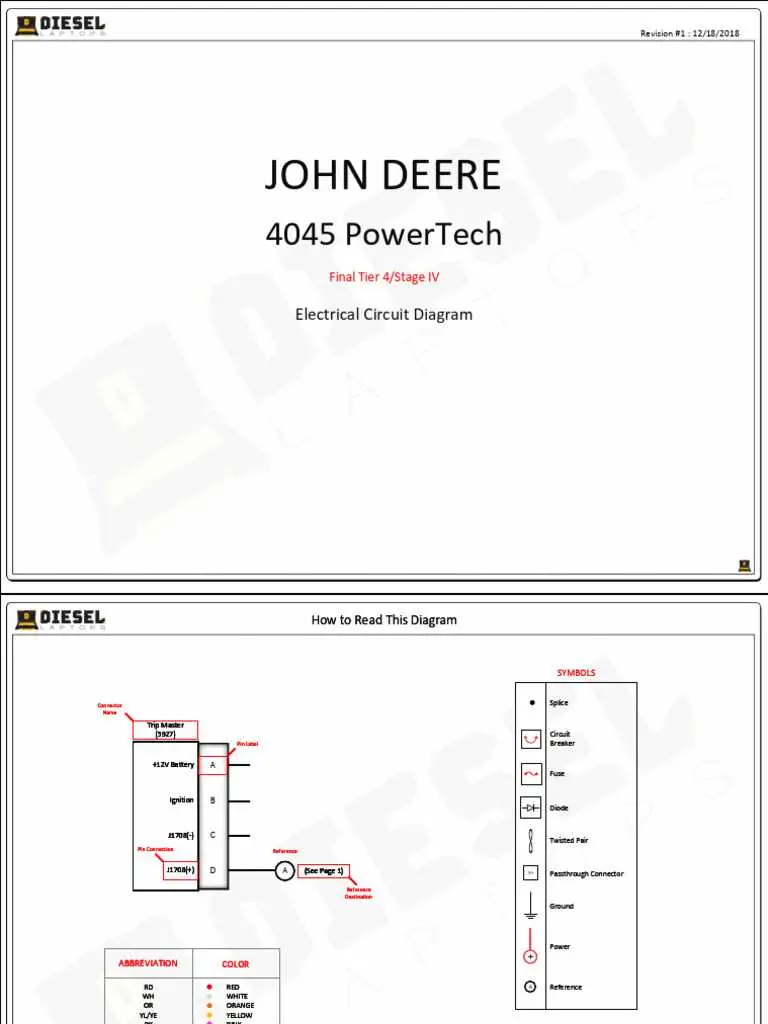 john deere 4840 wiring diagram