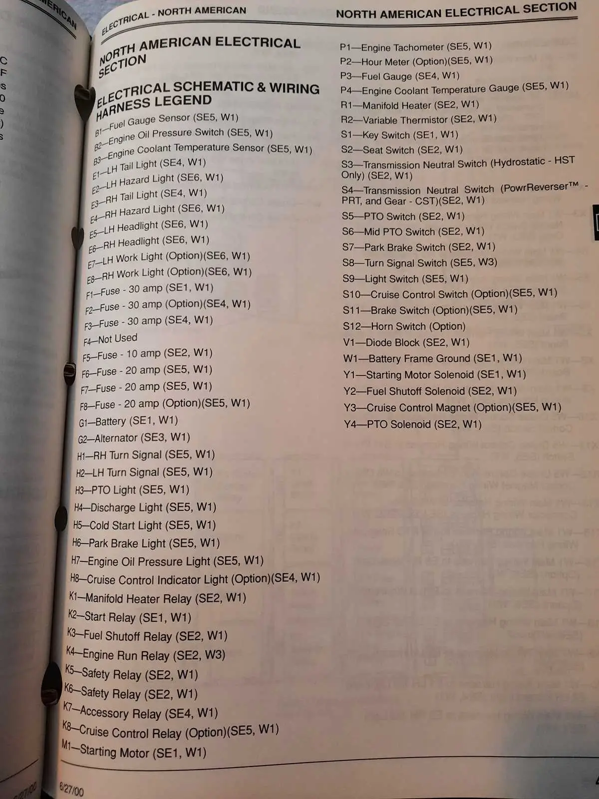 john deere 4960 fuse panel diagram