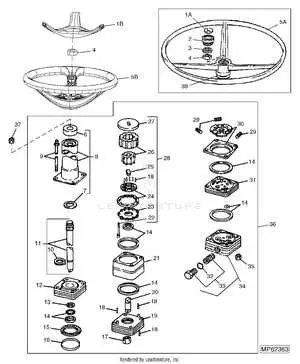 john deere 4960 parts diagram
