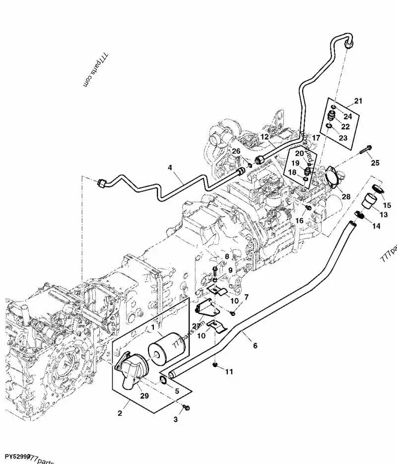 john deere 5065e parts diagram