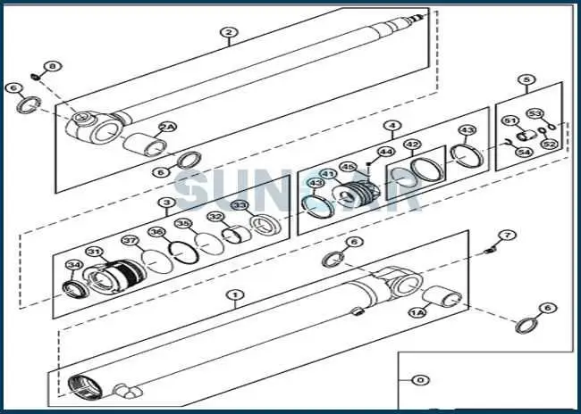 john deere 50g hydraulic hose diagram
