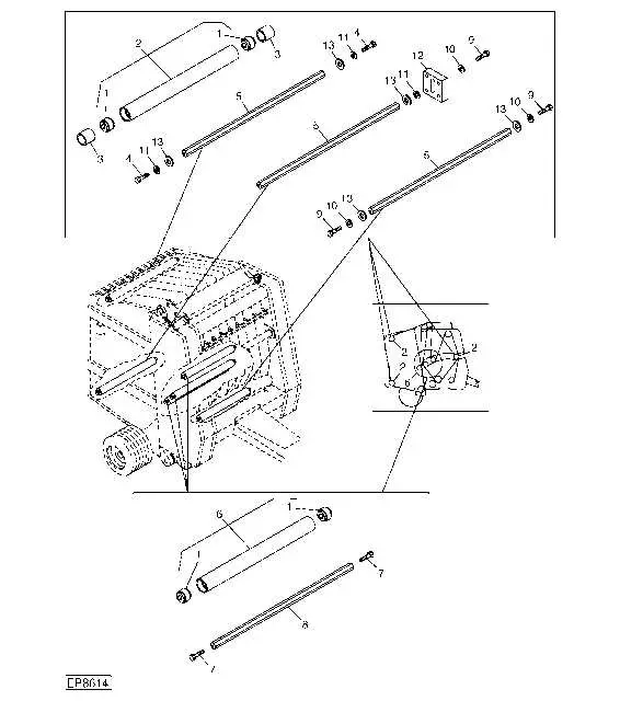 john deere 535 parts diagram