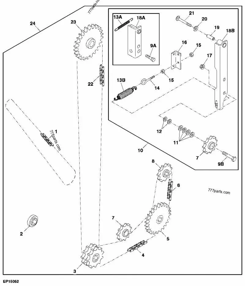 john deere 535 round baler roller diagram site www.yesterdaystractors.com