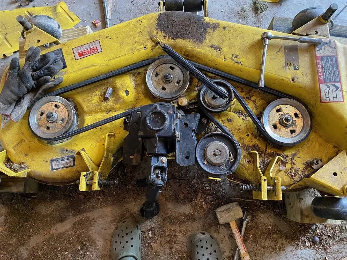 john deere 54 hd lawn belt diagram