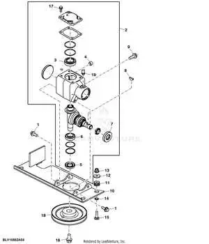john deere 54 hd lawn m ower parts diagram