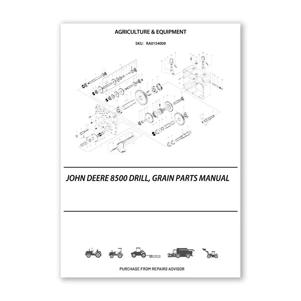 john deere 5400 parts diagram